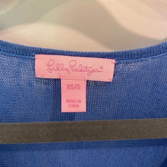 Lilly Pulitzer Stasia Sweater in Blue - Picture 3 of 8